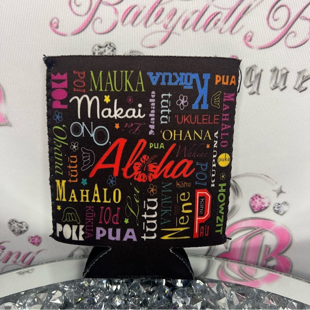 Hawaii shops of Hawaii can coozie cooler holder aloha island beach summer drink